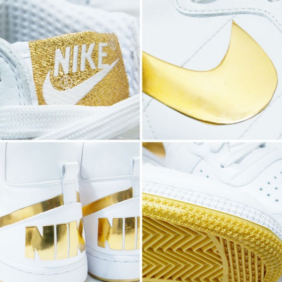 Nike Terminator High Supreme - White - Gold