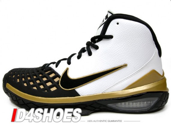 Nike Kobe Zoom 81 - Black - White - Metallic Gold