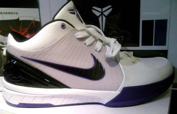Nike Zoom Kobe IV (4) – White-Black-Purple + Black-White-Yellow