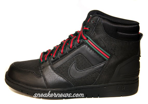 Nike Air Force 2 High – Black – Red – Green – Gucci