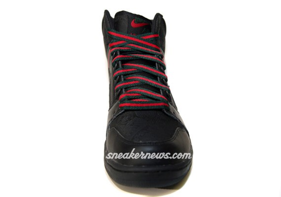 Nike Air Air Force 2 High Top Black/red US 7.5 031101 XC