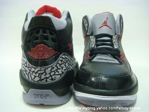 Air Jordan 2.5 - Black - Cement Grey - Red