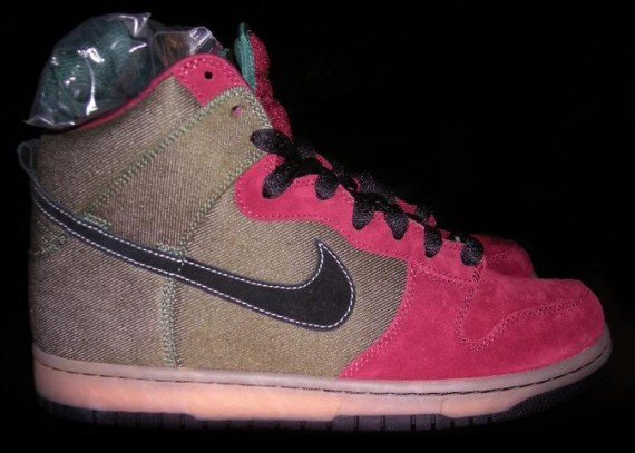 Nike Dunk High Pro SB – Forest – Black – Pink – Goofy Boy