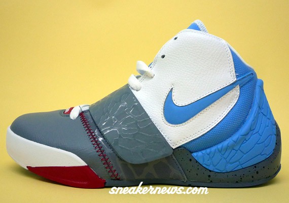 Nike Flight Dunk Hoop - White - University Blue - Grey - SneakerNews.com