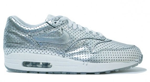 Nike air shop max 1 silver