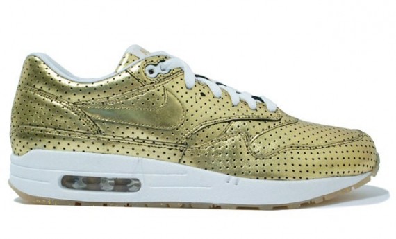 Nike Air Max 1 Perforated Medals Olympic Pack - Gold - SneakerNews.com