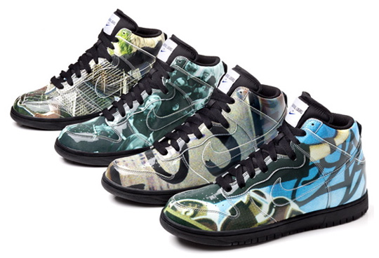 Nike Dunk High - "Beautiful Losers" Collection