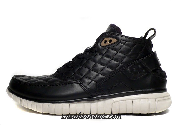 Nike Free Premium - Black Quilted SneakerNews.com