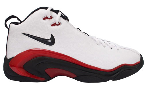 Nike Pippen II Retro White - Black Red - SneakerNews.com