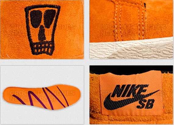 Nike Blazer SB x Craig Stecyk & Lance Mountain - Orange - White