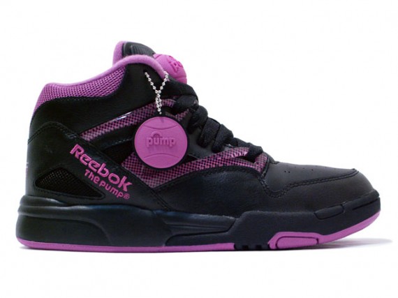 Black and purple store reebok