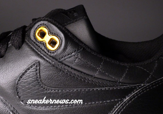 Nike Air Max 1 Premium - Quilted Leather - Black