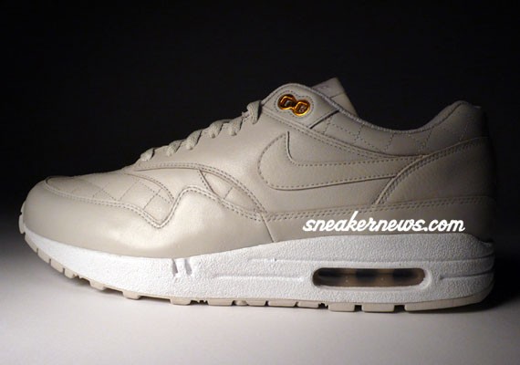 Nike Air Max 1 Premium – Quilted Leather – Light Bone