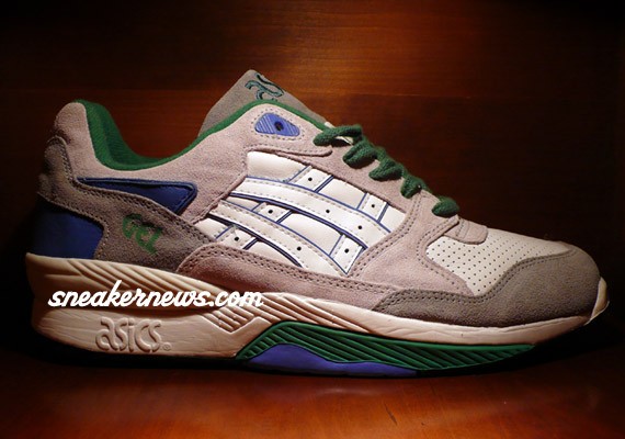 Asics GT Quick - Grey - Green - White by Patta