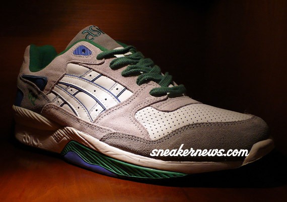 Asics GT Quick - Grey - Green - White by Patta