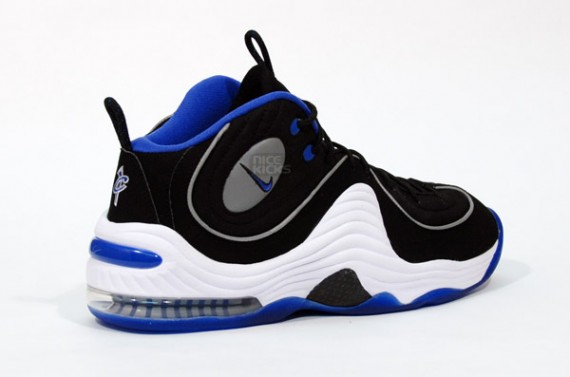 Nike Air Penny II Retro - White-Varsity Blue-Black + Black-Varsity Blue-White