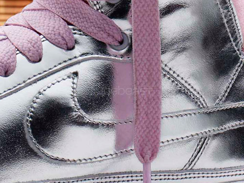 Nike WMNS Air Troupe Mid - Metallic Silver - Pink