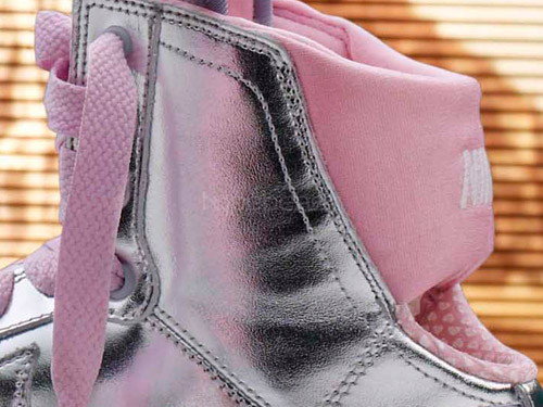 Nike WMNS Air Troupe Mid - Metallic Silver - Pink