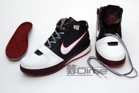 Nike Zoom Lebron VI - Black - White - Varsity Red