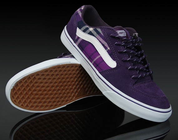 mixer verkiezen spectrum Vans TNT 4 - Flannel - Purple - SneakerNews.com