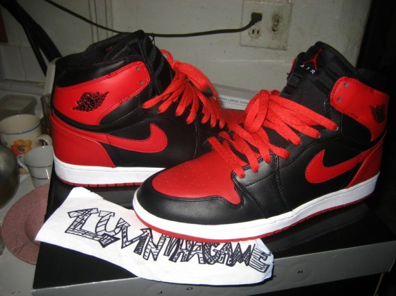 Air Jordan I Retro High Strap - Black - Varsity Red - White
