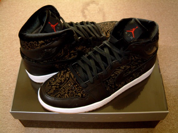 Air Jordan 1 High Premier Black Laser Sneakernews Com