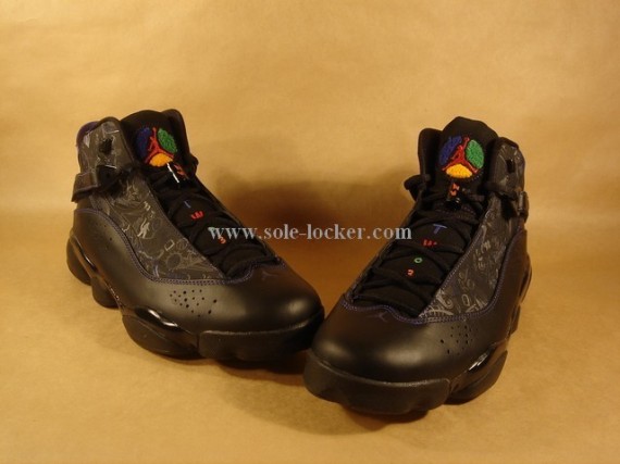 Air Jordan Six (6) Rings - Black - Multi-Color