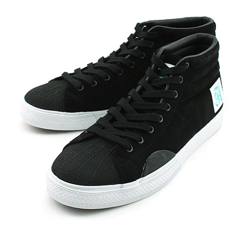 Alife Shell Toe - Black + Aqua Blue + Grey