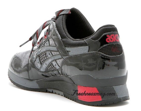 Asics Gel Lyte III x David Z - Black Patent