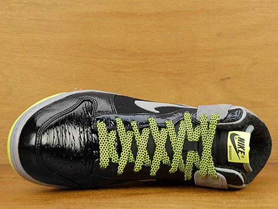 Nike Dunk Hi Premium - Cool Grey - Black - Neon