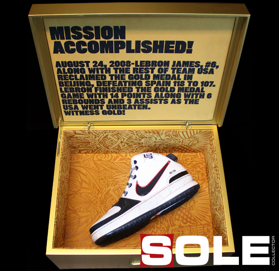 Nike Zoom LeBron VI - Witness Gold Pack