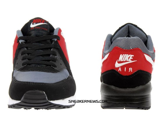 nike air max light black red 04