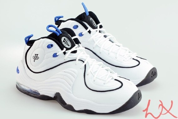 Nike Air Penny II Retro - White - Varsity Royal - Black