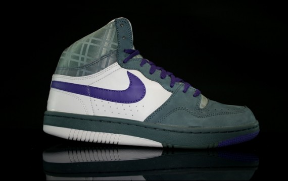 Nike Court Force High Premium - Swan - Varsity Purple