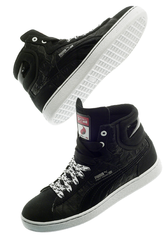 Puma first shop round high tops