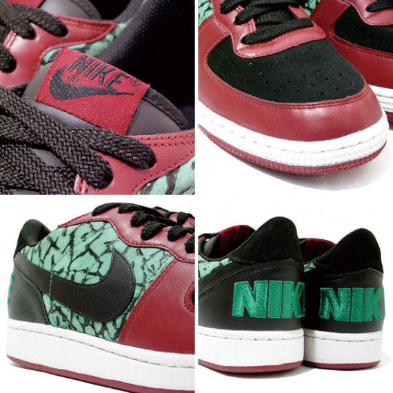 Nike Terminator Low Premium - Black - Red - Green