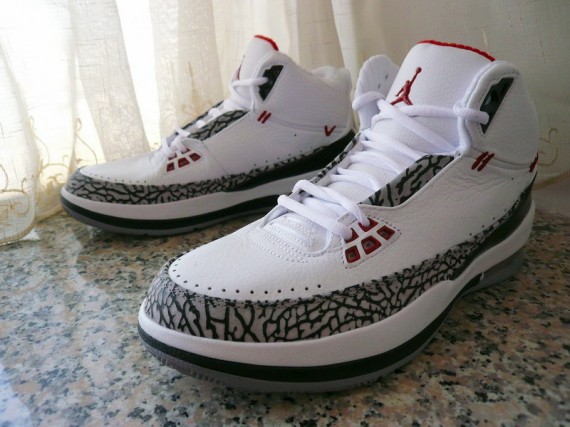 Air Jordan 2.5 - White - Black - Cement