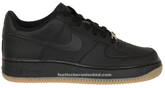 black gum bottom air force ones