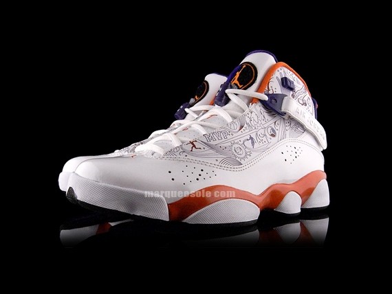 Air Jordan Six Rings – White – Orange – Phoenix Suns