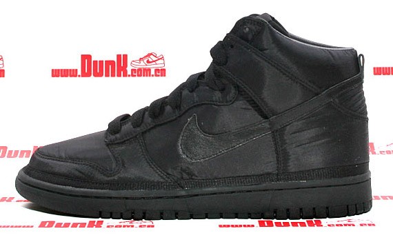 Nike Dunk High Premium – Black – Black – Vandal Inspired