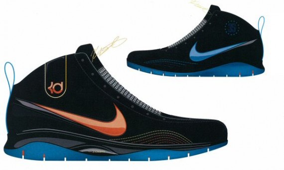 Nike KD1 - Black - Kevin Durant Signature Shoe