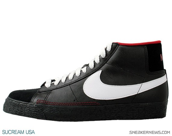 Nike Blazer High – Black – White – Varsity Red