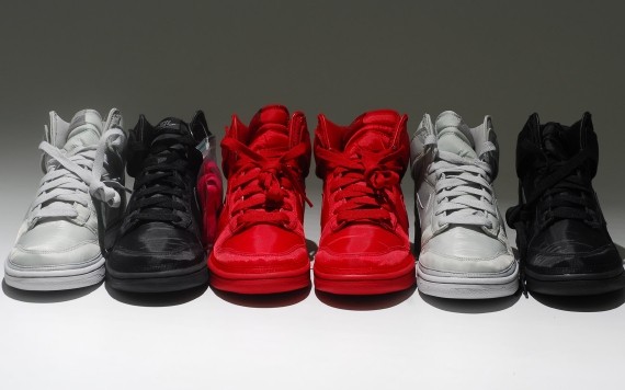 Nike Dunk Hi Vandal Premium – Black, White, & Red