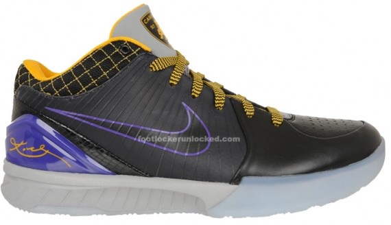 Nike Zoom Kobe IV - Black - Varsity Purple - Carpe Diem