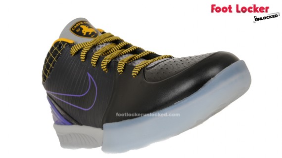 Nike Zoom Kobe Iv Black Purple Yellow 7