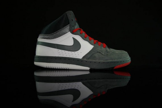 Nike Court Force High – Grey/White-Obsidian-Red