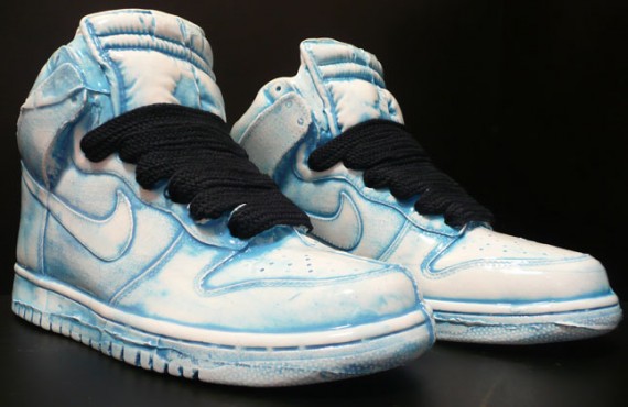 Ceramic Nike Dunk High by Solehaven