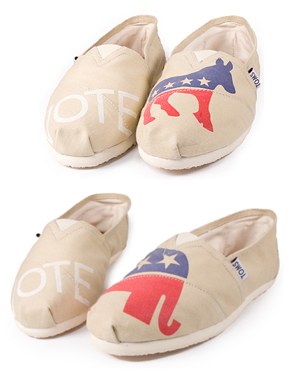 TOMS Shoes - Election Day Special