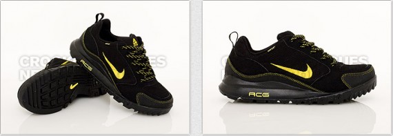 Nike ACG Wild Trail GTX – Gore-Tex Waterproof Fabric – Black & Yellow