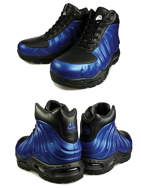 Nike Foamposite Boot - Royal Blue